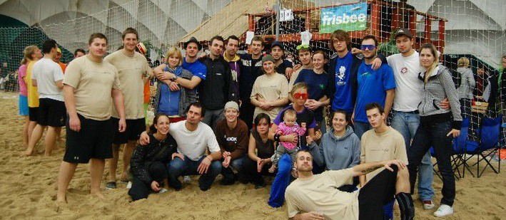 Hosts of ITF  ultimate frisbee beach  indoor tournament in Bratislava